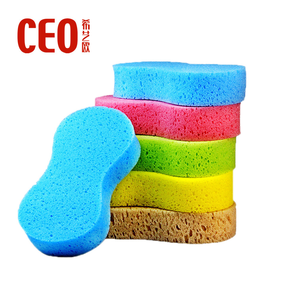 Compressed car clean sponge microfiber pva car wash sponge