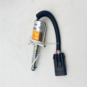 Loader Stop Switch Eengine Valve 668-1512 Diesel Shutoff Solenoid Valve 6681512 for Bobcat A220 S100 S130 S150 S160 S175