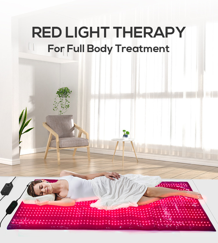 Far Infrared Wrap 660 850nm Slimming Red Led Red Light Therapy Belt For Pain Relief Skin Beauty