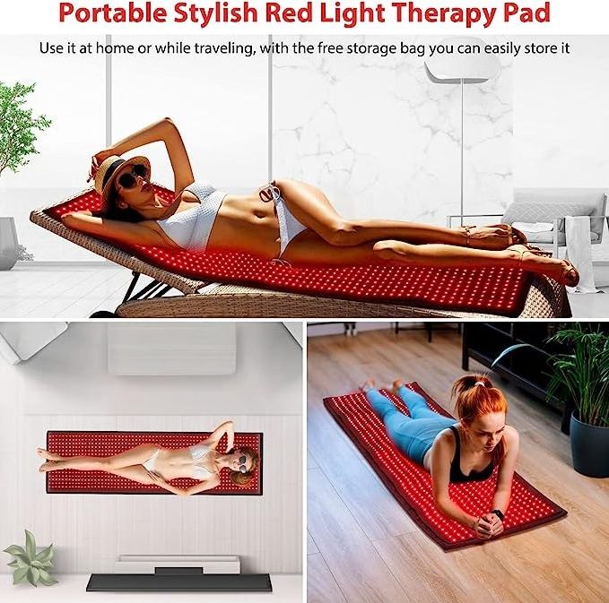 Far Infrared Wrap 660 850nm Slimming Red Led Red Light Therapy Belt For Pain Relief Skin Beauty