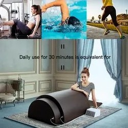 Portable Dry Spa Barrel Sauna Dome Therapy Spa Space Capsule For Body Slim Weight Loss Fat Reducer