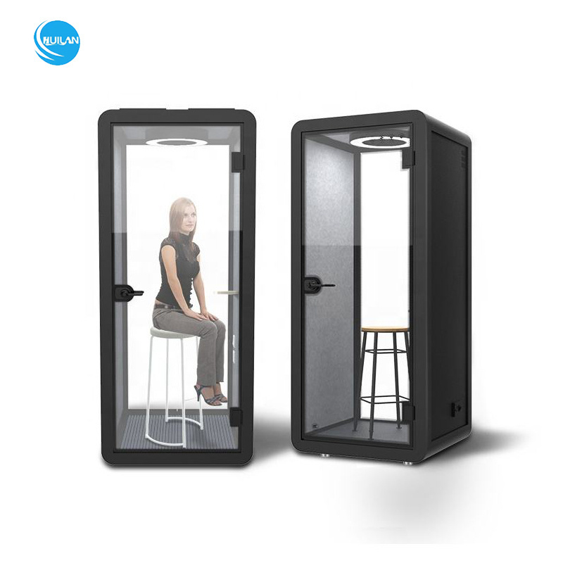 Indoor Prefabricated Office Pods telephone booth for sale furniture phone booth portable studio office pod work sound proof