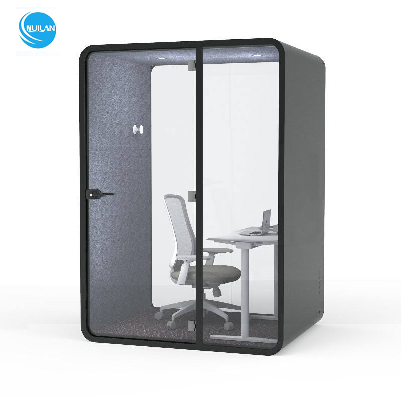 Modern Sound Proof Silence Work Booth Meeting Phone Booth Acoustic Musicus Soundproof Drum Booth Glass Recording Studio Aluminum