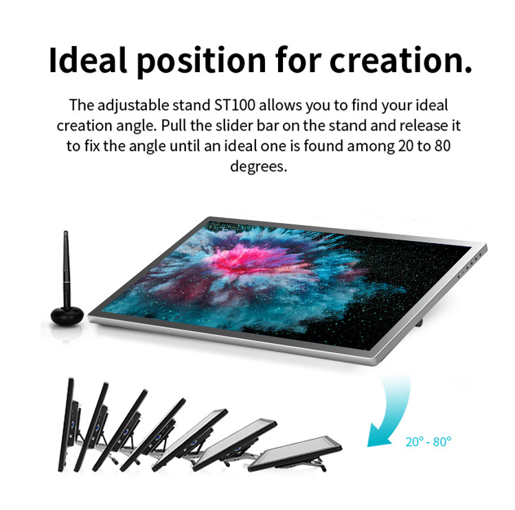 interactive lcd pen touch display digital graphic drawing tablet monitor with stylus