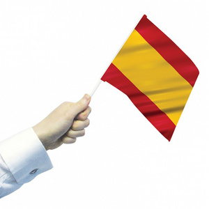 Huiyi Hand waving stick flag hand pennant flag australia