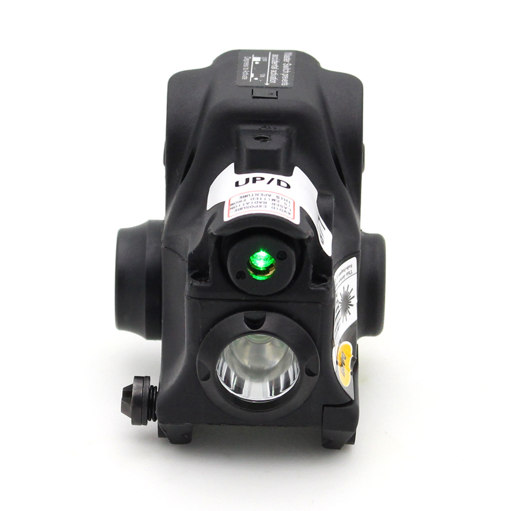 Infrared dot laser sight with tactical flashlight