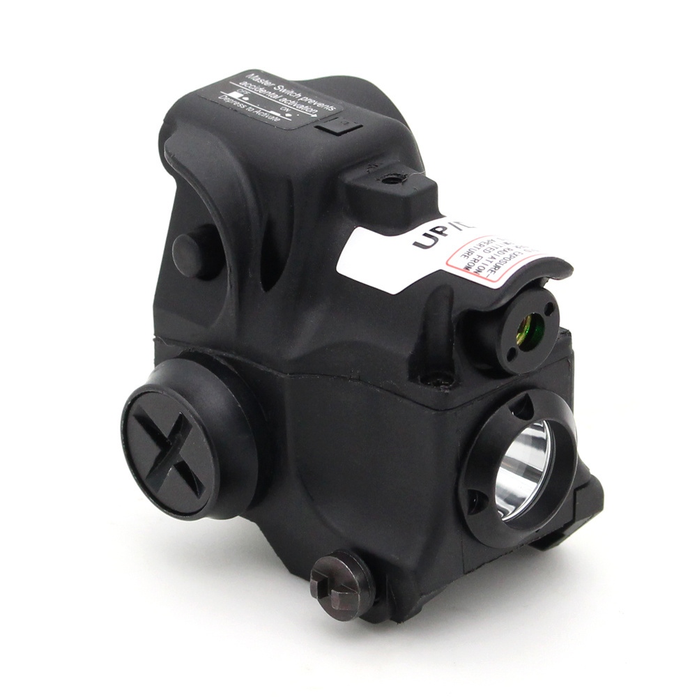 Infrared dot laser sight with tactical flashlight