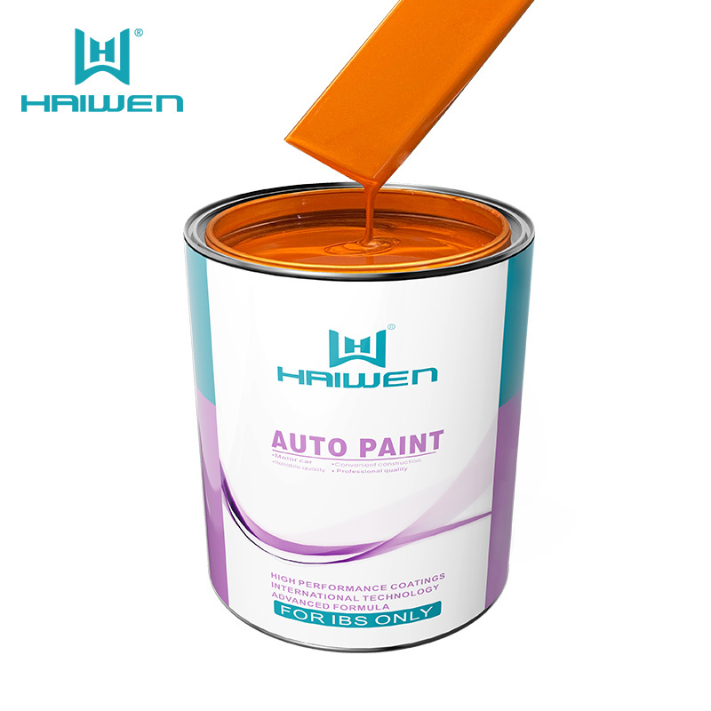 1K Orange Red  Pearl Color Tinters Car Paint Copper  Car paint 2k Base Coat