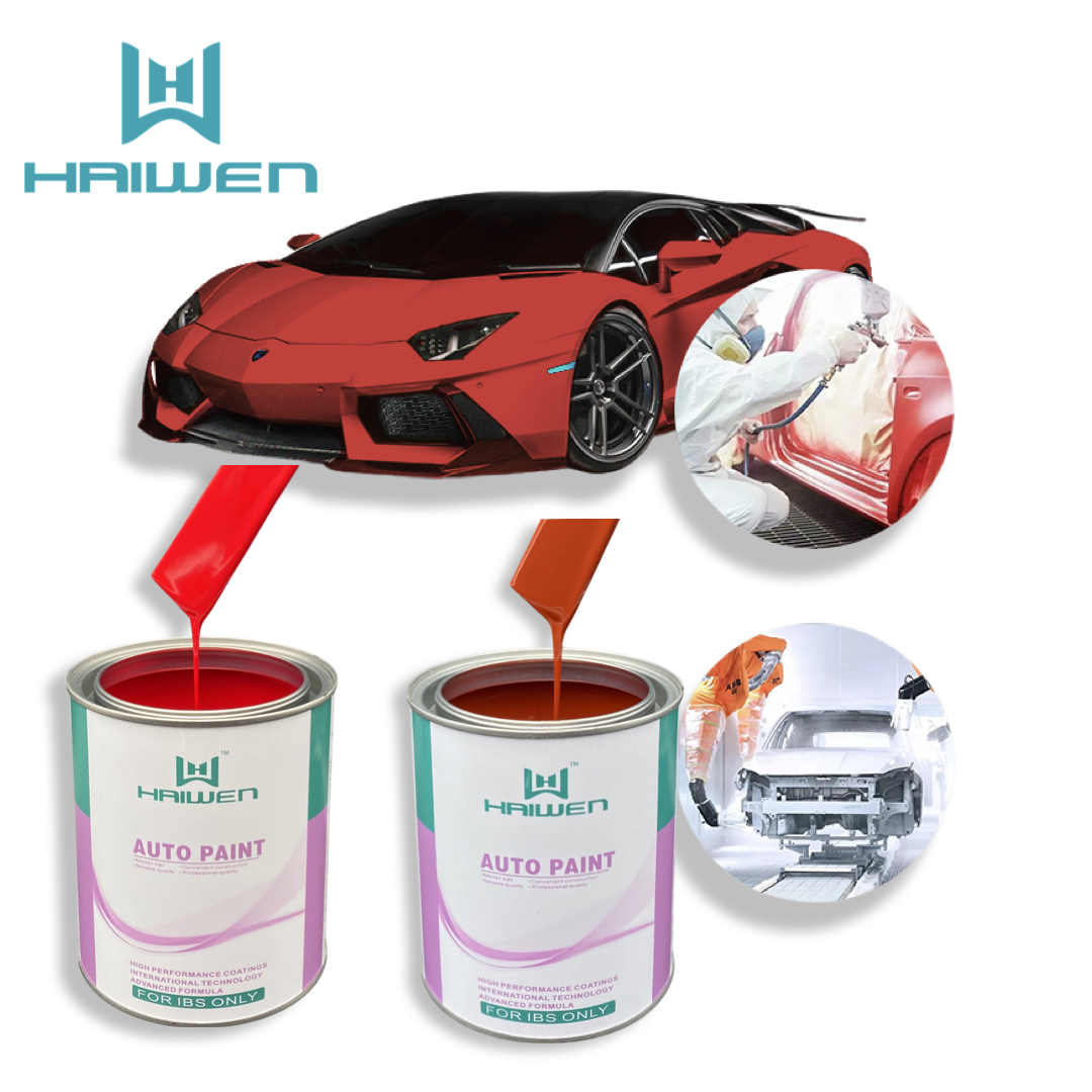 Haiwen & Volador Automotive Factory: Clearcoat, Hardener, Thinner, 2K Spray Paint, Primer, Ready-to-Use Paint,epoxy resin primer