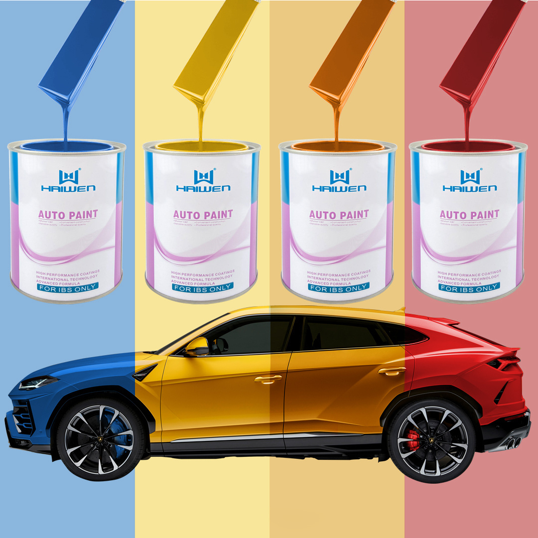 Haiwen Brand Manufacturer Wholesale with High Brightness Strong Hiding Power Easy to Color 2k Paint and and Car Paint Spray