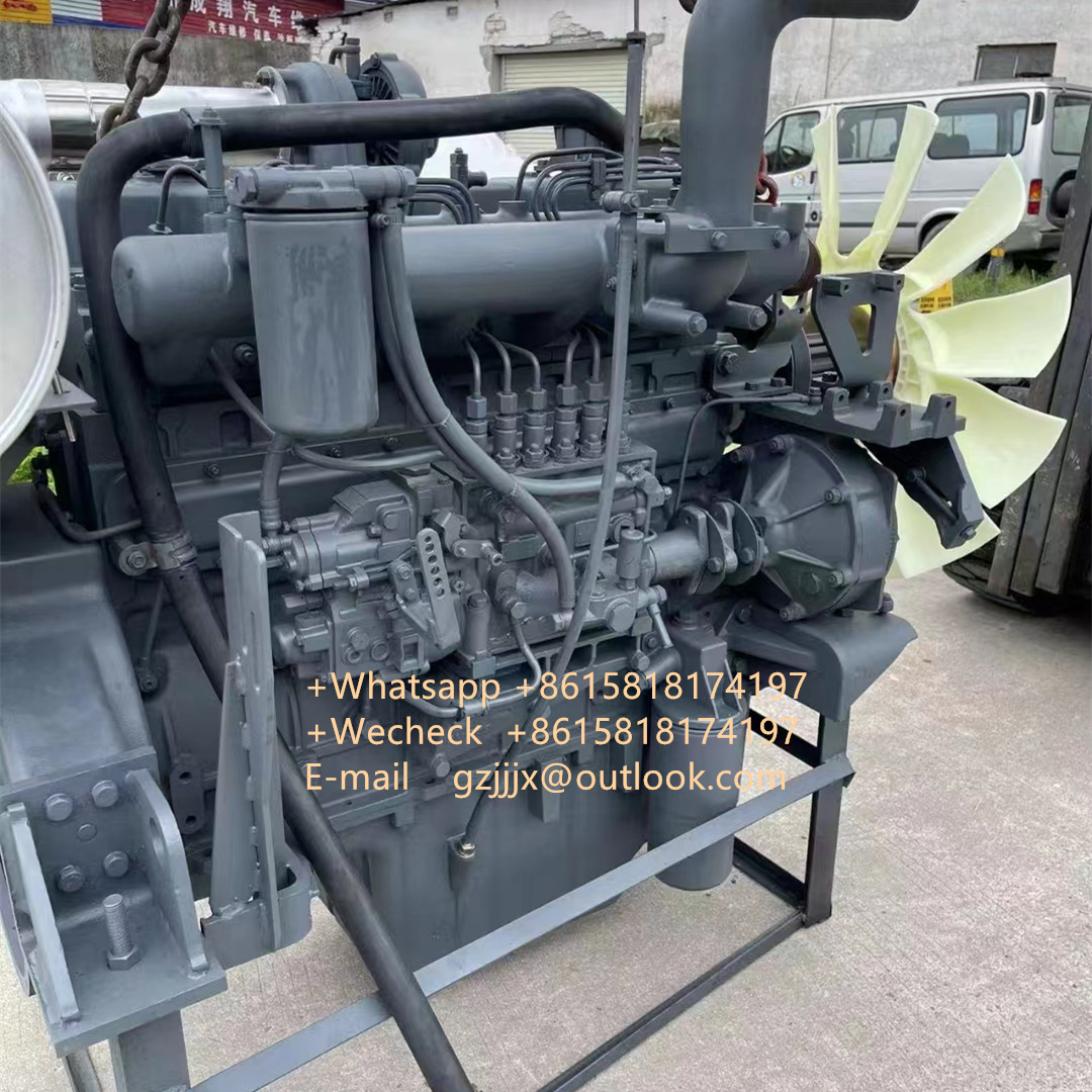 S225 S225 Hot Sale Korea Used Engine Doosan DL10  DE58TIS DE58T  For Isuzu 6BG3 Engine Cylinder Block