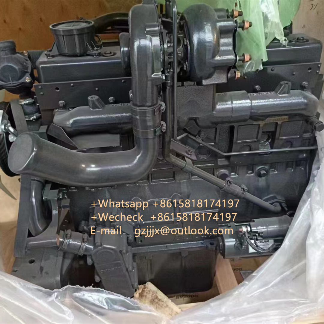 S225 S225 Hot Sale Korea Used Engine Doosan DL10  DE58TIS DE58T  For Isuzu 6BG3 Engine Cylinder Block