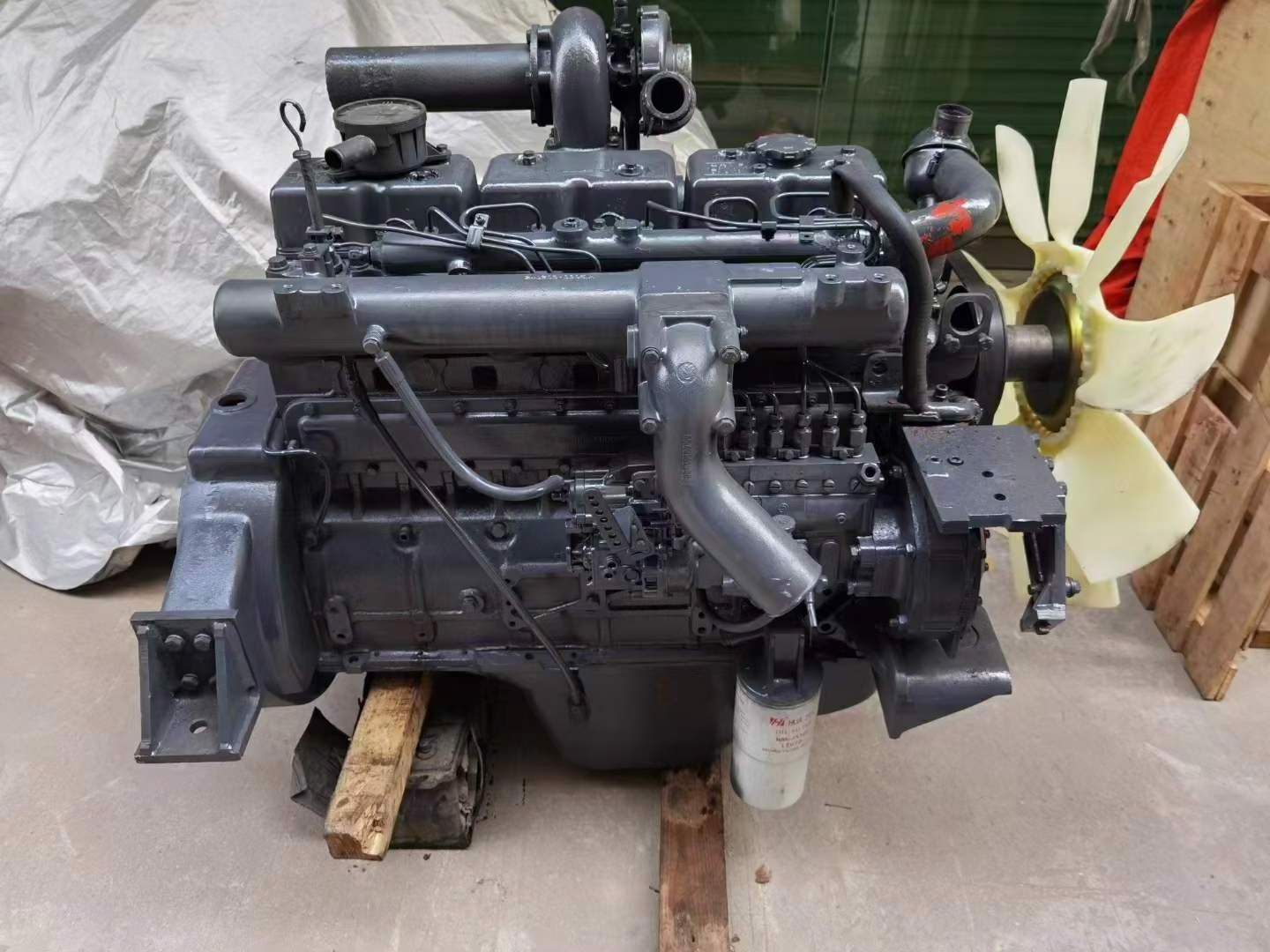 DE12TIS Excavator Diesel Engine Assy Complete Doosan SOLAR500LC-V Engine DE12T DV11 D2366