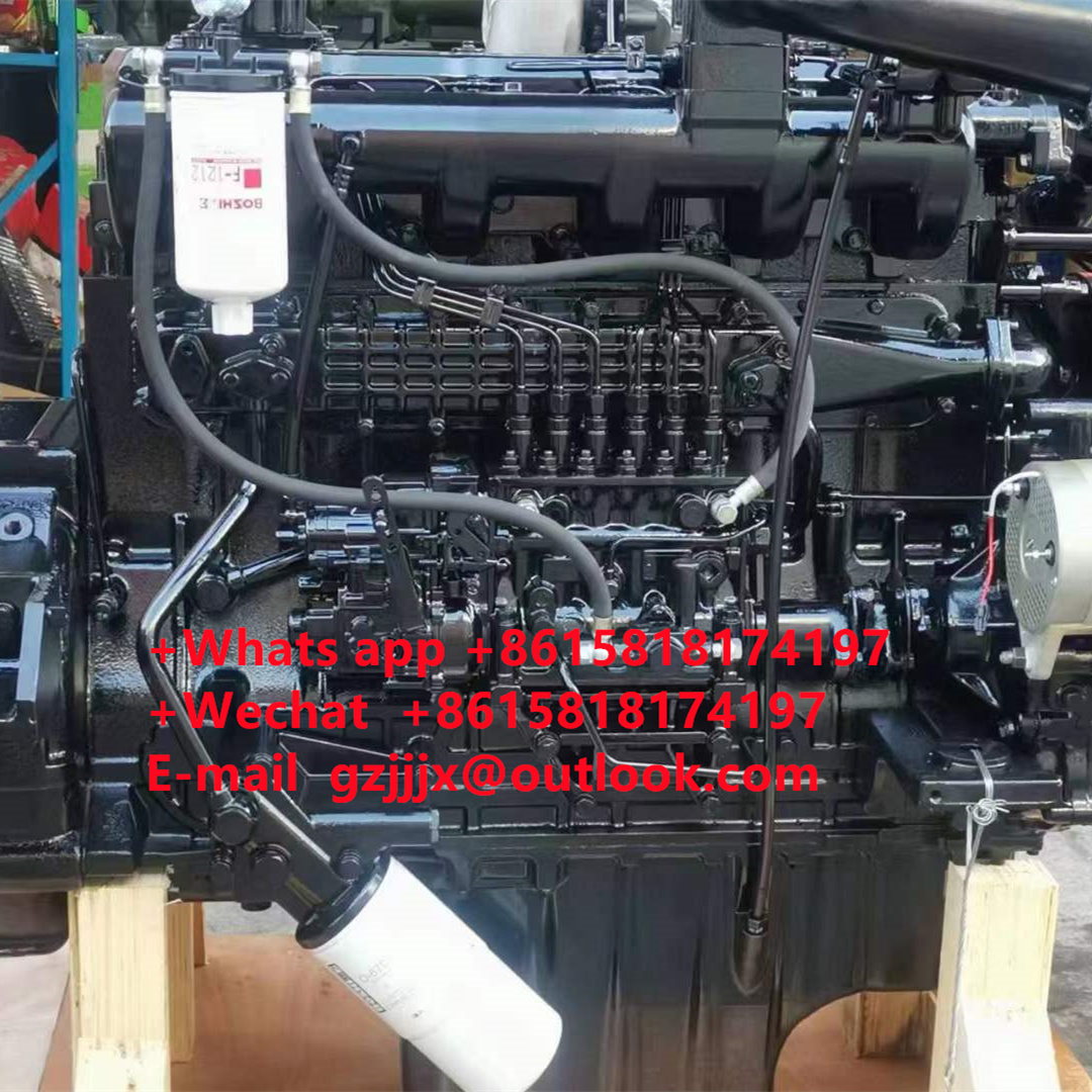 Excavator Engine Motor DE08 DE08TIS Complete Engine Assembly For Doosan 300LV