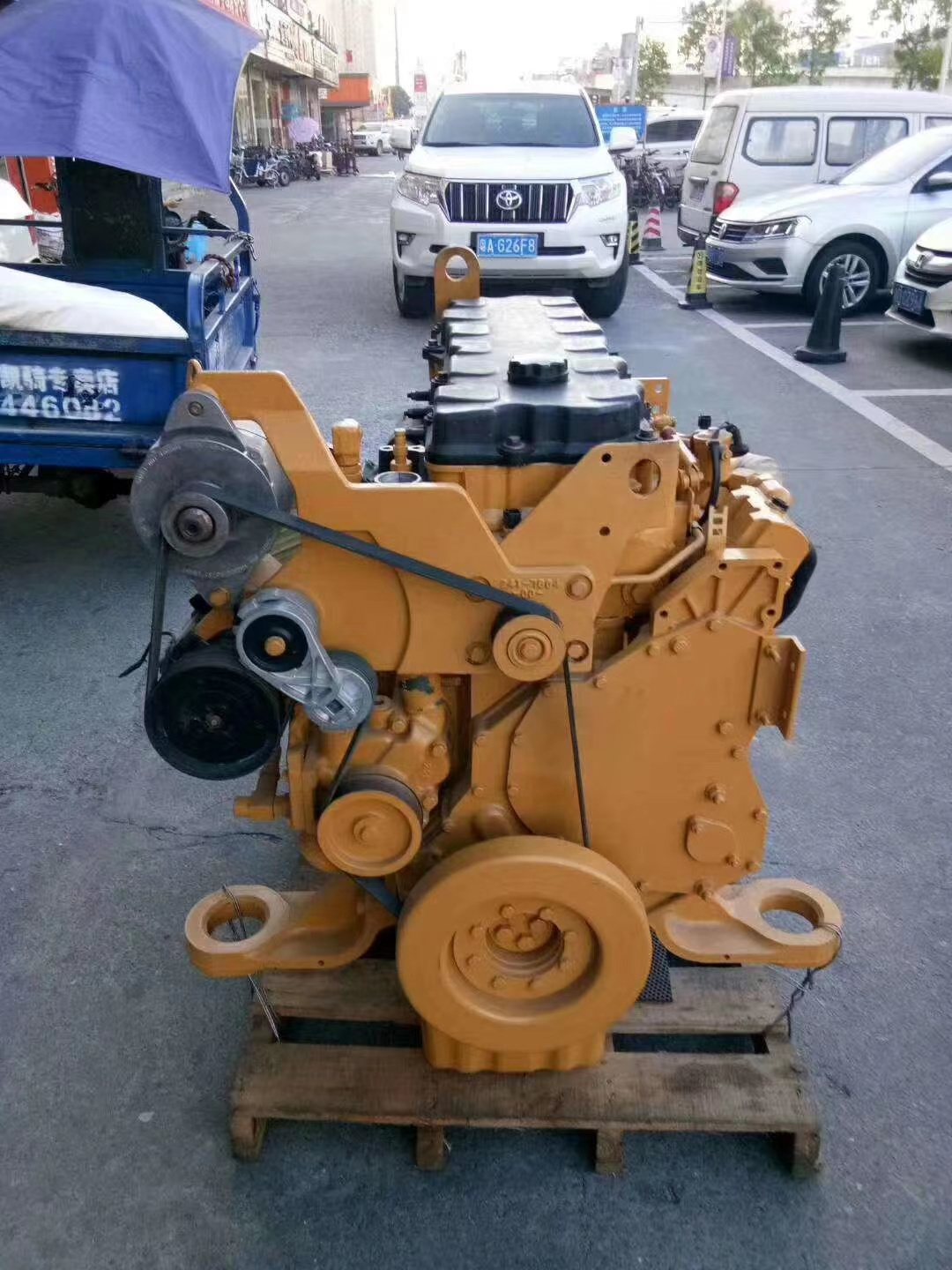 Used 4JJ1T 4BD1 4BG1 4LE1 4LE2 4HK1 Diesel Engine Assembly For 4 Cylinders Excavator Engine