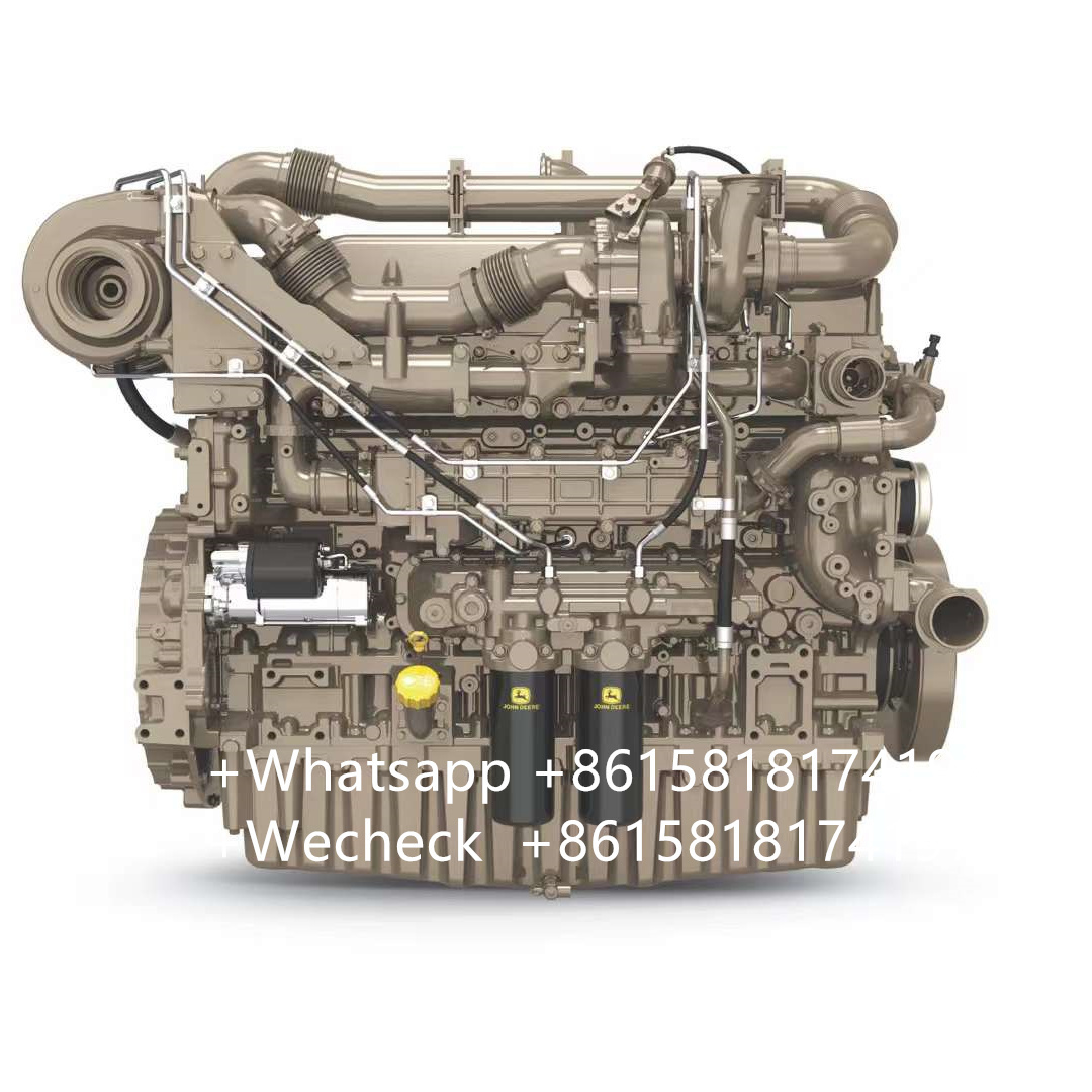 JD-6090-TIER3 Industrial Diesel Engine cylinder 6068 short cylinder body JD E240 Engine 4045HF E360 Excavator 6090HT007 Engine