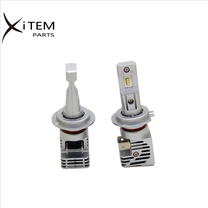 All in one LED headlight 55W wireless led headlight bulbs H4 H7 H11 9005 9006 LED for car ZES m3 led headlight