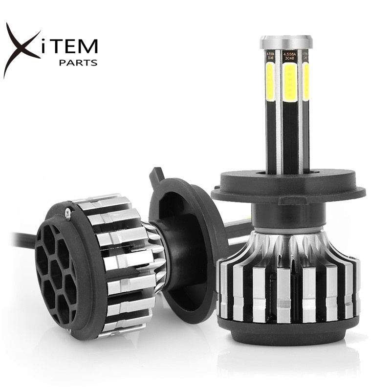 XITEM 6 sides LED headlight H1 H3 H4 H7 H11 6000k canbus led headlight bulbs for car 10000lm