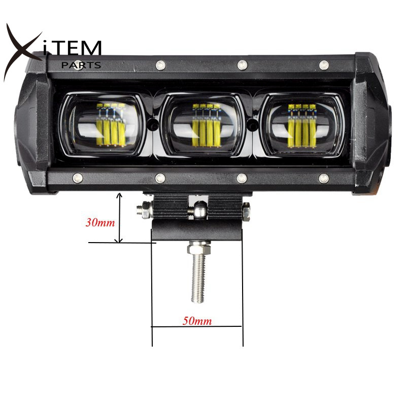 Offroad LED light bar 6D 8 inch LED work light bar For Offroad ATV UTV UAZ driving led