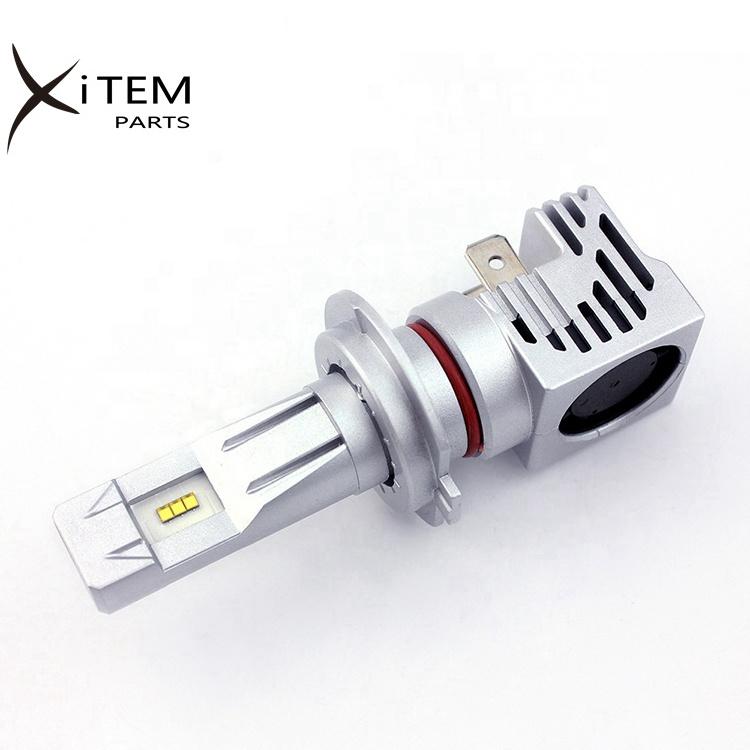 All in one LED headlight 55W wireless led headlight bulbs H4 H7 H11 9005 9006 LED for car ZES m3 led headlight