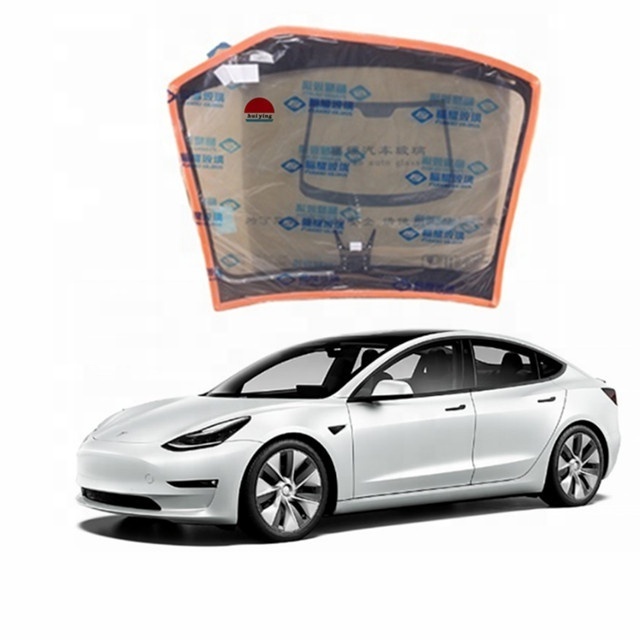 Auto parts sedan  Front windshield  Car accessories Fuyao original auto glass for  TESLA MODEL 3 17X GLW11214