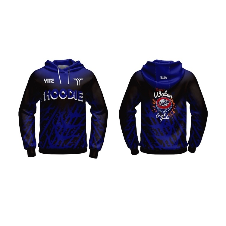 High-Quality Low MOQ Blank Premium Hoodies  Custom Sublimation Different Colored Hoodies