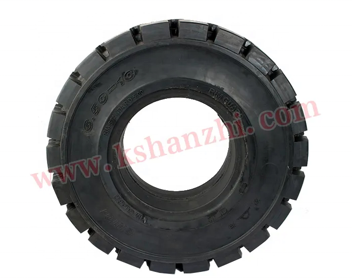 Wholesale Forklift Parts Solid Rubber Tyre 650*10 Manufacturer China