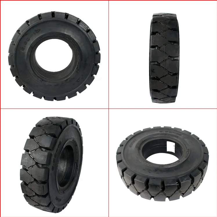 Wholesale Forklift Parts Solid Rubber Tyre 650*10 Manufacturer China