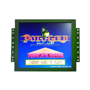 10.1 19 21.5 22 23.6 27 32 43 55 inch touch screen USB monitor gaming pot o gold pog 595 American style + slave board