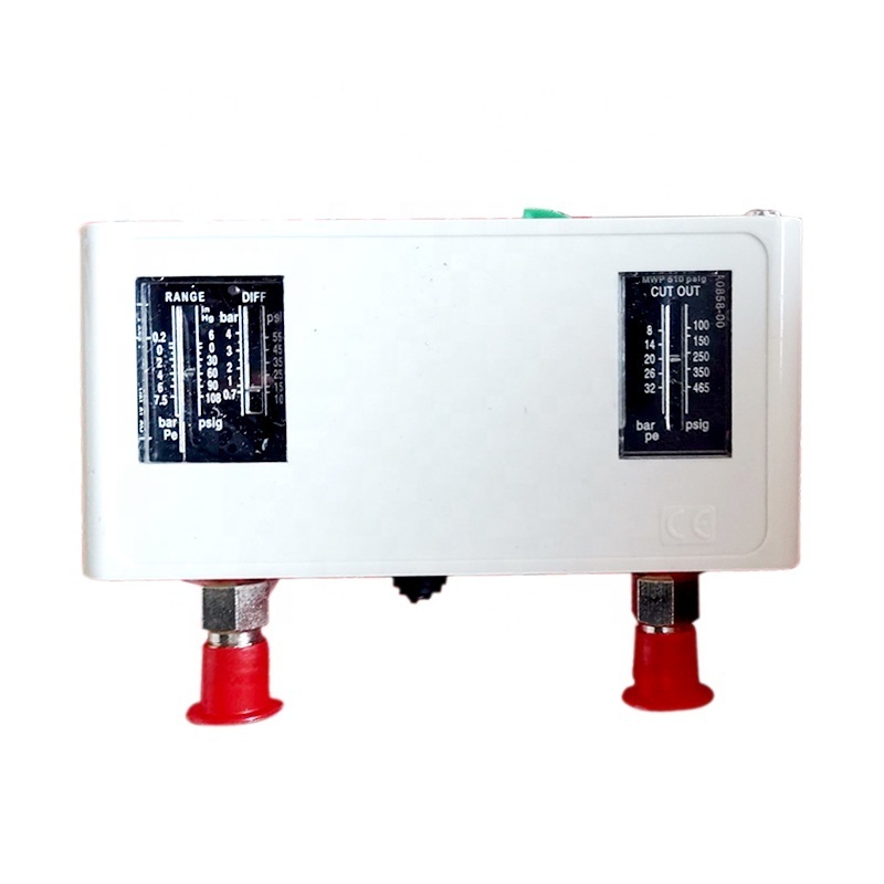 Dual Pressure Control Switch KP15 for Refrigeration With High Pressure Manual and Low Pressure Automatic