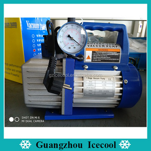 Best 1/3hp 4CFM HVAC r410a r134a Single stage Refrigeration Rotary Vane Vacuum Pump bomba de vacio VP135 for air conditioning