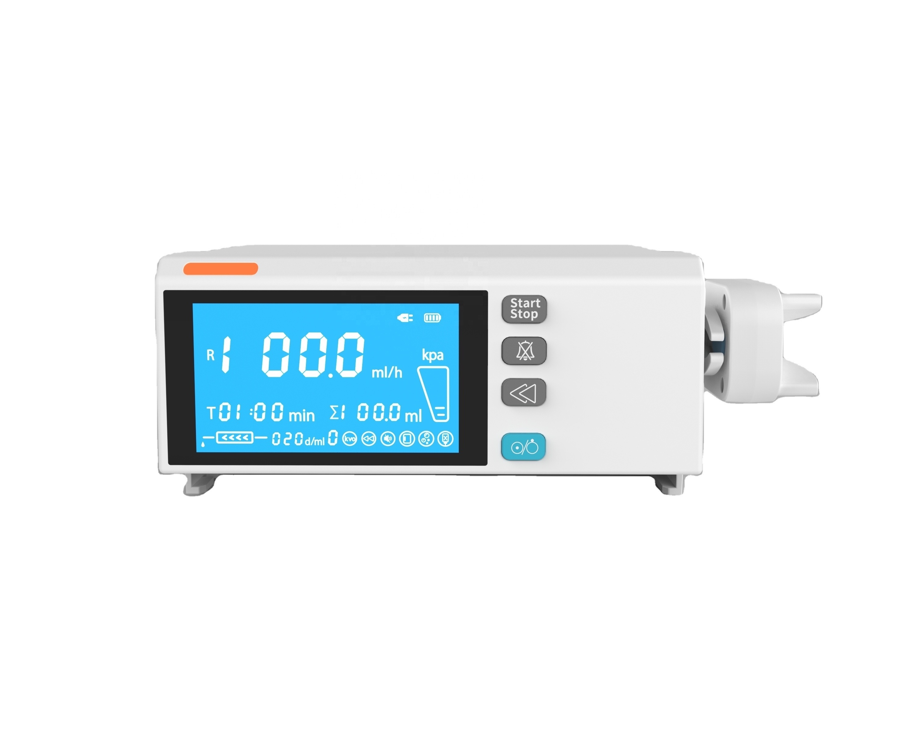 Auto Portable Medical Veterinary Human Dual Channel Automatic Electric Infusion ICU Syringe Pump