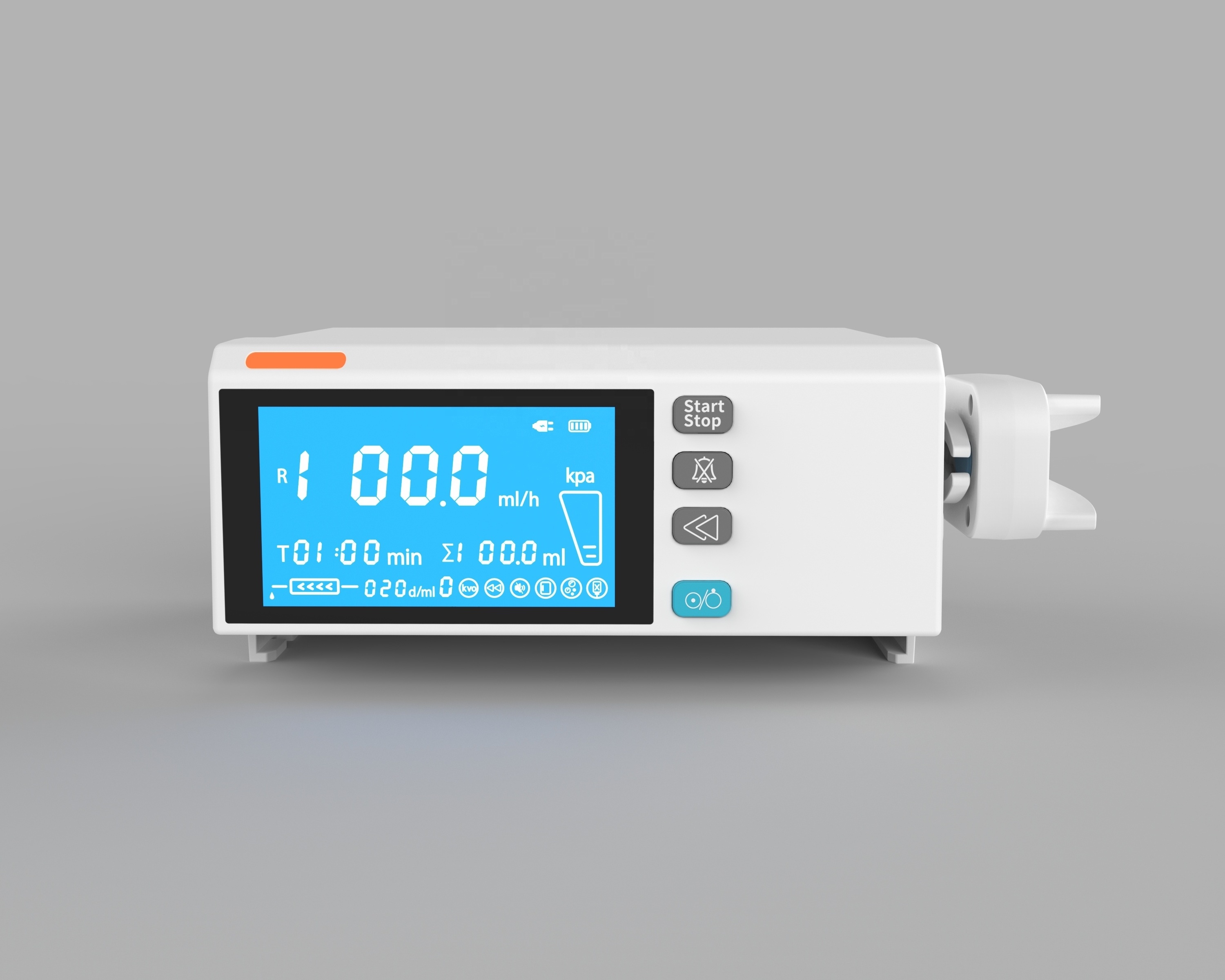 Auto Portable Medical Veterinary Human Dual Channel Automatic Electric Infusion ICU Syringe Pump