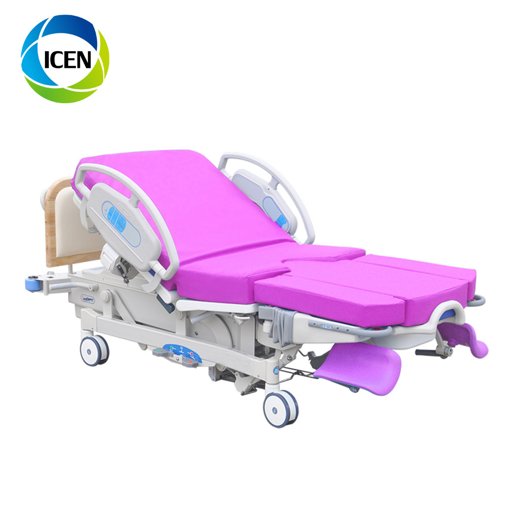 IN-T502-C-1 Medical Examination Electric Gynecological LDR Bed Obstetric Delivery Table Operation Bed