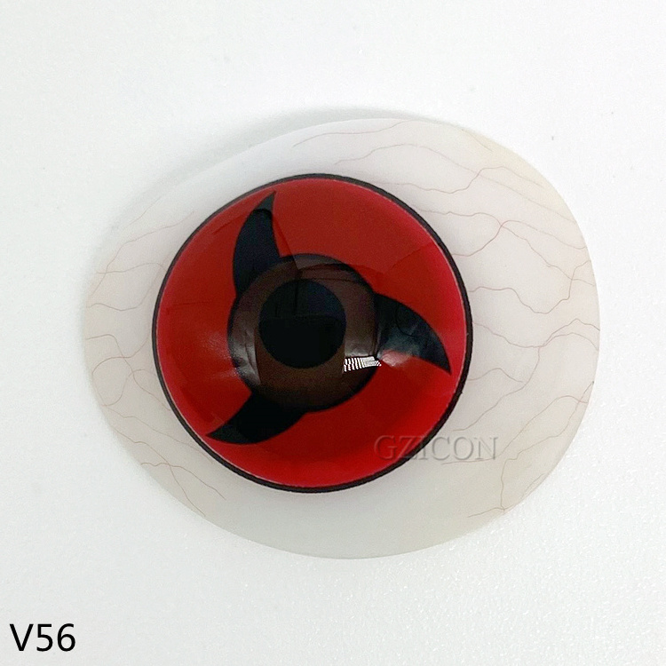 crazy cosplay color contact lens for fun Itachi sharingan eye lenses