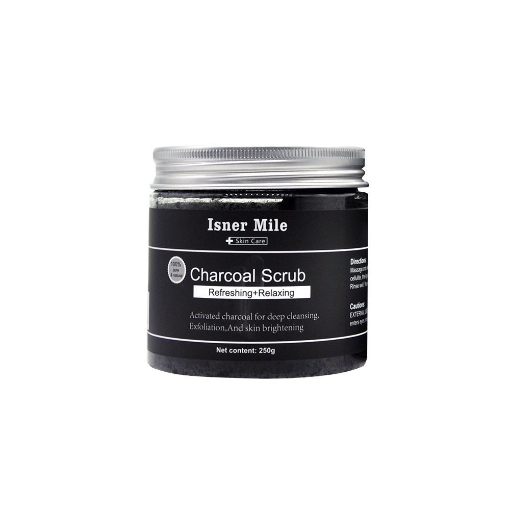 [In Stock]100% Charcoal Body Scrub  with function of Blackhead Remover & Anti Cellulite Treatment