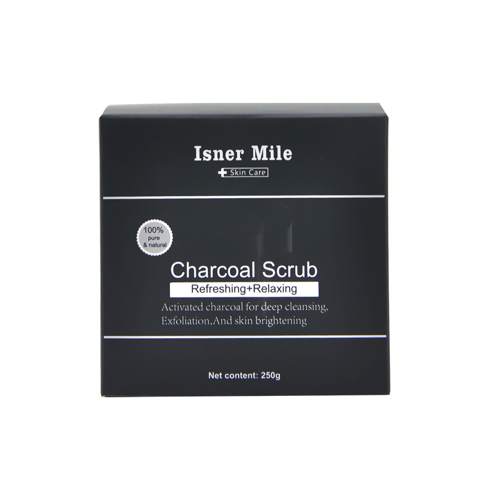 [In Stock]100% Charcoal Body Scrub  with function of Blackhead Remover & Anti Cellulite Treatment