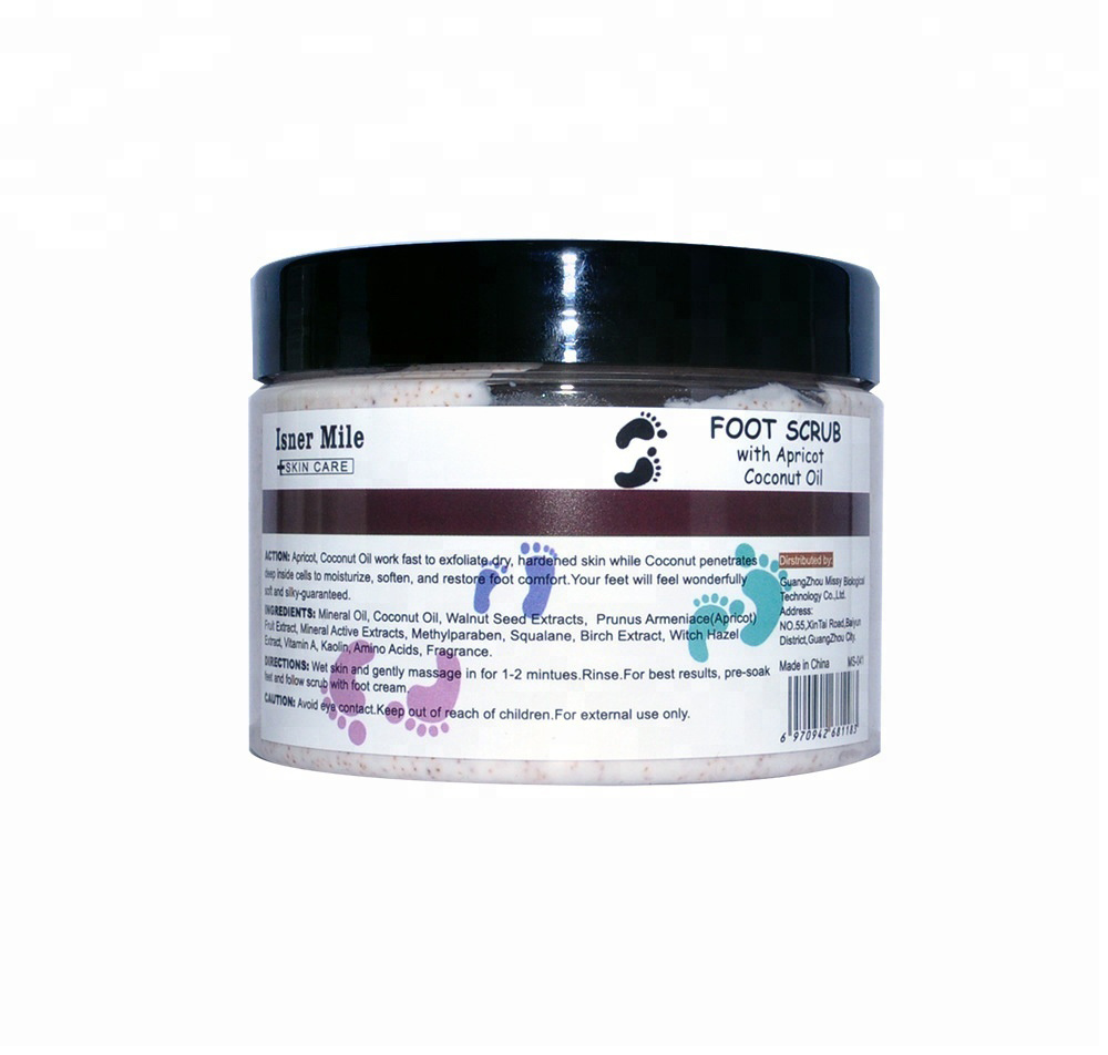 [In Stock]Foot Care Natural and Moisturizing Coconut Oil Foot and Body Scrub