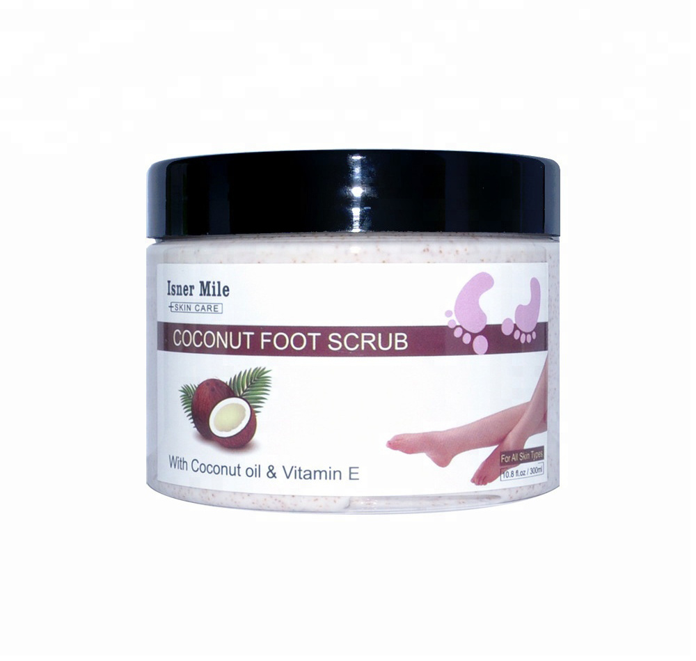 [In Stock]Foot Care Natural and Moisturizing Coconut Oil Foot and Body Scrub