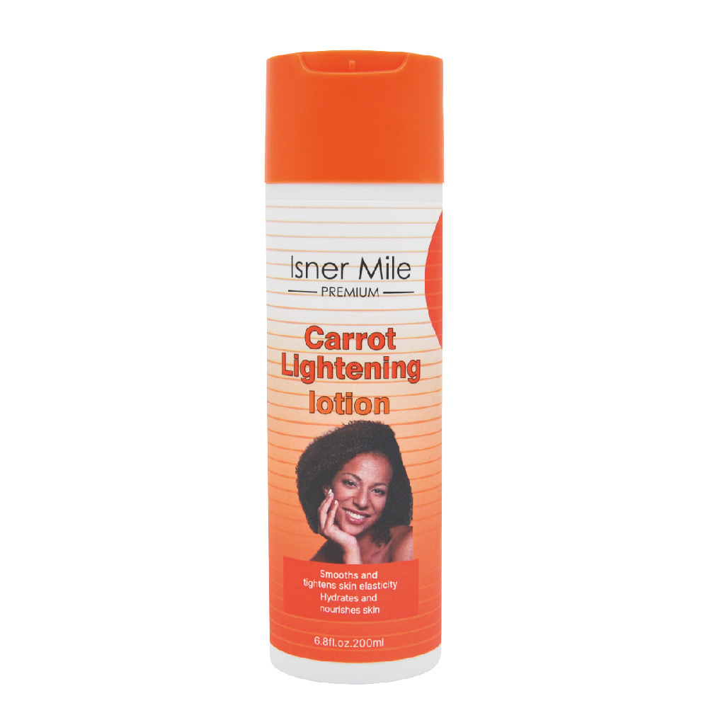 Isner Mile Skin Light Satin-Smooth Carrot Oil Caro Face Whitening Body Cream Lightening Lotion