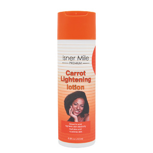 Isner Mile Skin Light Satin-Smooth Carrot Oil Caro Face Whitening Body Cream Lightening Lotion