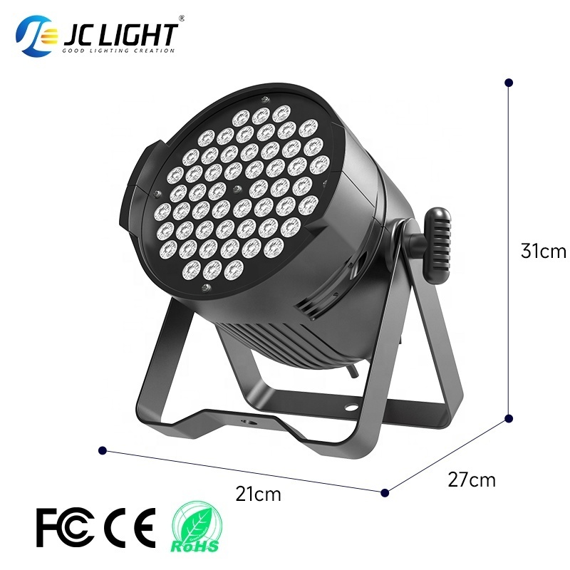 Fast Delivery Dmx512 Sound Activated Control Par Can 54x3w 54 Rgbw Led Par Light