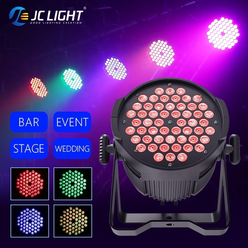 Fast Delivery Dmx512 Sound Activated Control Par Can 54x3w 54 Rgbw Led Par Light