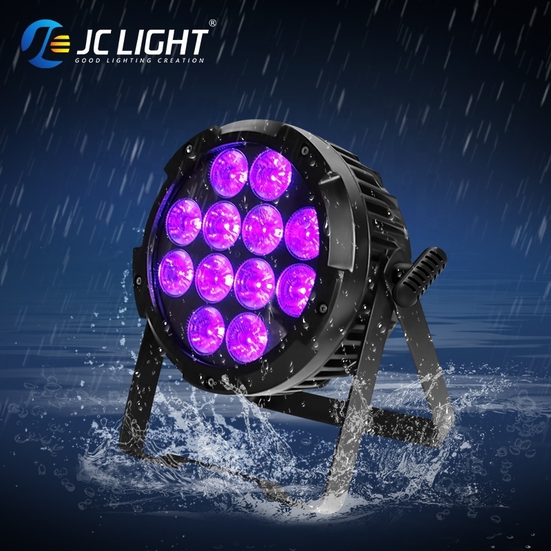 Wifi Dmx Control Battery Powered 18 Led Par Can Stage Light Outdoor Waterproof 6In1 Rgbwa Uv 12x18w Battery Led Par Light