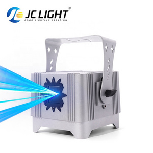 Outdoor Waterproof IP65 Battery Powered Recharge Lazer Light 2w 4w Dmx Full Color Dj Amination Laser Lights for Night Club