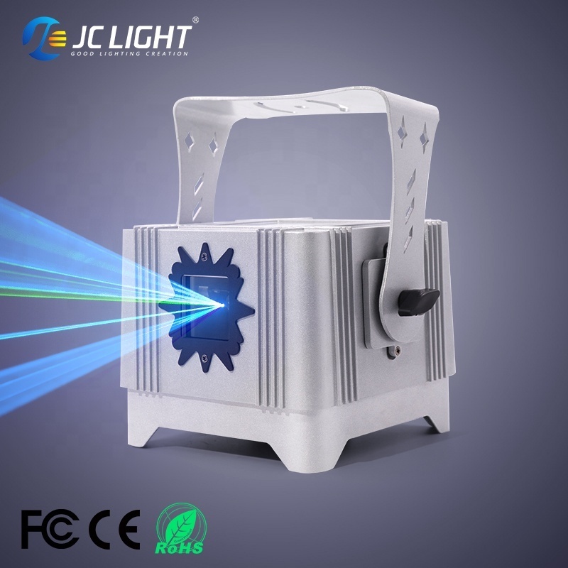 Outdoor Waterproof IP65 Battery Powered Recharge Lazer Light 2w 4w Dmx Full Color Dj Amination Laser Lights for Night Club