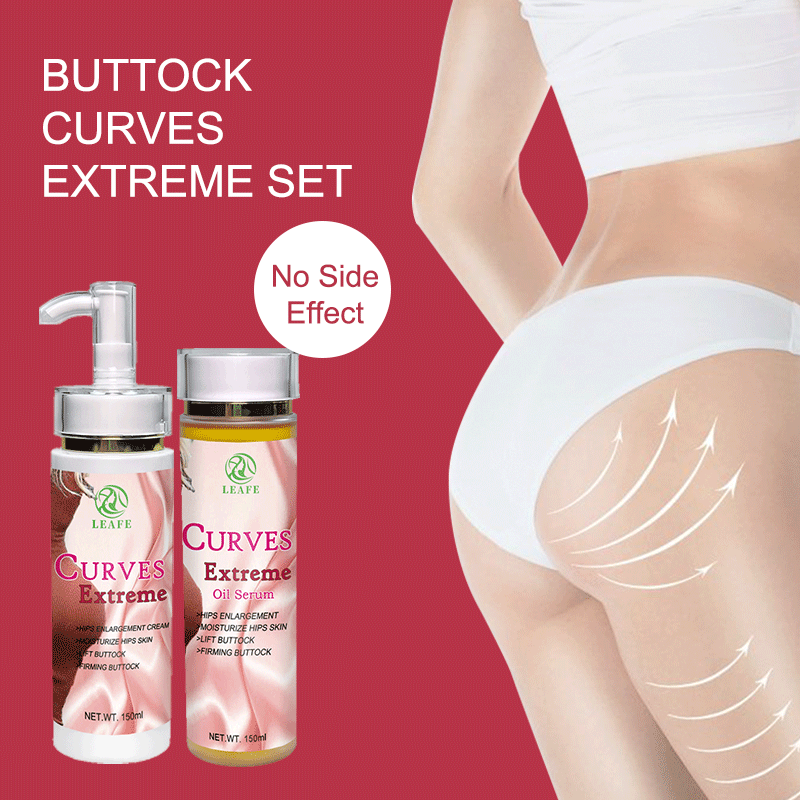 OEM Butt Lift Enhancement Cream  Set Big Buttocks Original Hip Up Enlargement Cream Sexy Hip Buttock Enlargement Oil Cream Set