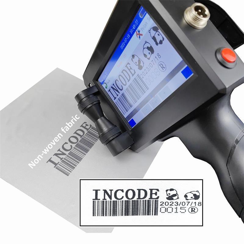 Inkjet Printers New Product 2024 Provided Hand Held Inkjet Printer Batch Coding Machine Handheld Inkjet Printer Fast Dry Ink <3s