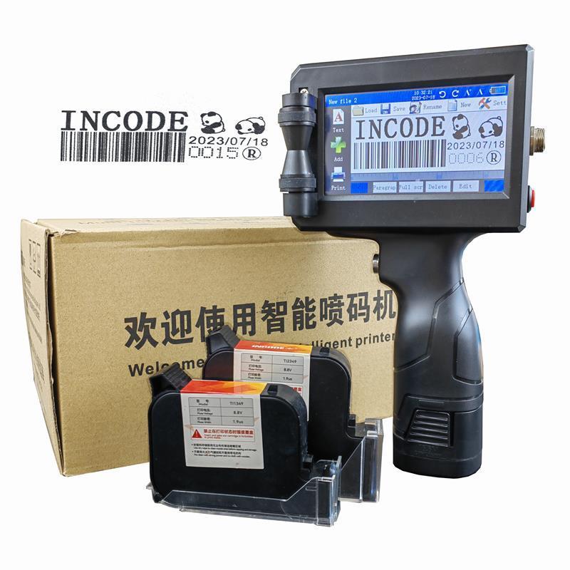 High Quality Barcode Qr Glass Bottle Expiry Batch Date Code Printing Machine Product Tij Portable Handheld Inkjet Printer