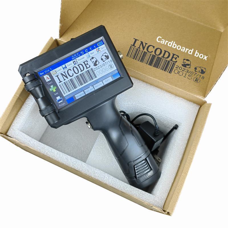 Inkjet Printers New Product 2024 Provided Hand Held Inkjet Printer Batch Coding Machine Handheld Inkjet Printer Fast Dry Ink <3s